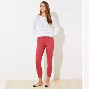 LOFT Double Button Skinny Ankle Pant 2  Possible 2P (see Description) Chino Work